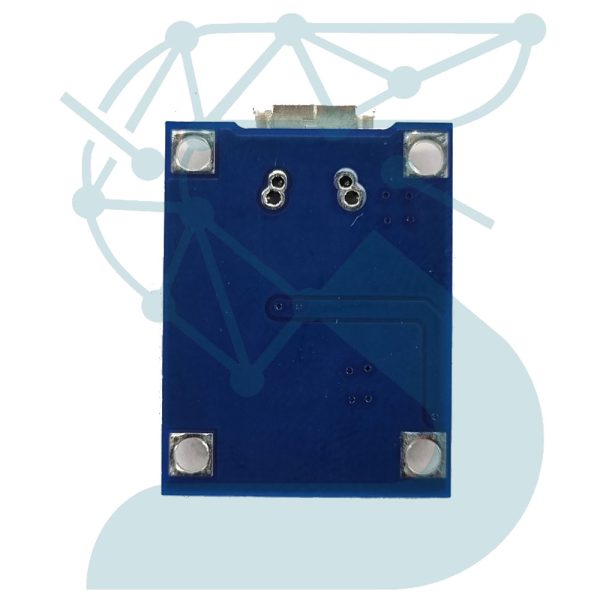 ماژول شارژ باتری تک سل TP4056 MICRO USB - Image 3