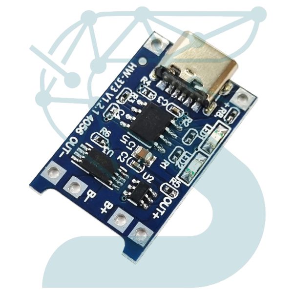 ماژول شارژر باتری لیتیومی TP4056 TYPE C - Image 2