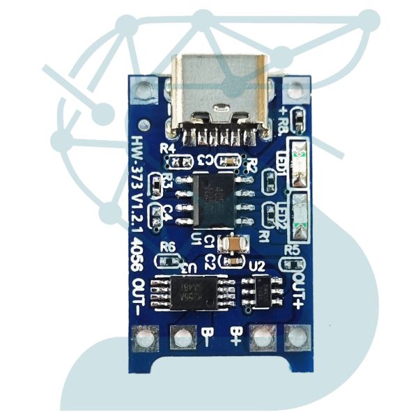 ماژول شارژر باتری لیتیومی TP4056 TYPE C - Image 3