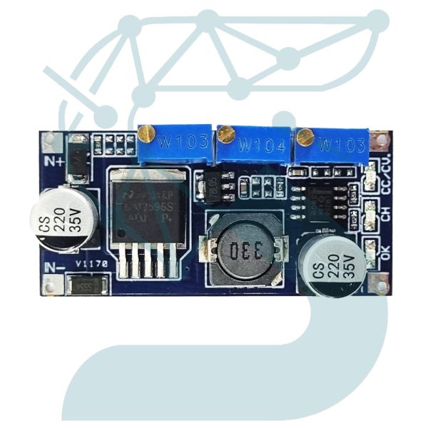 ماژول کاهنده LM2596 با قابلیت کنترل جریان 3 آمپر - Image 3