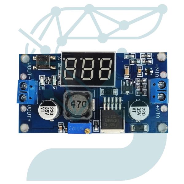 ماژول کاهنده LM2596 با نمایشگر - Image 3