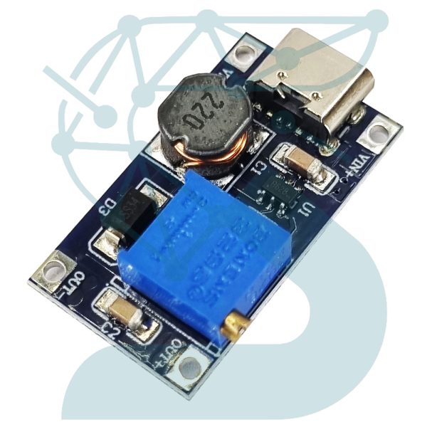 ماژول افزاینده MT-3608 با سوکت type-C - Image 2