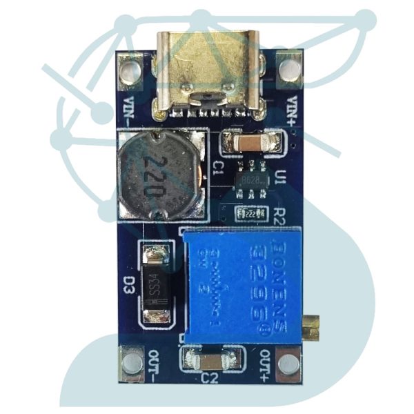 ماژول افزاینده MT-3608 با سوکت type-C - Image 3