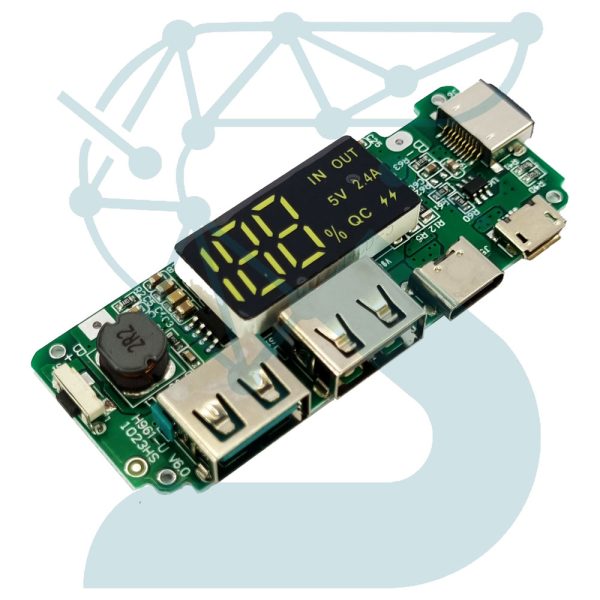 ماژول پاور بانک با نمایشگر H961-U