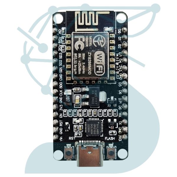 برد توسعه NODE MCU با چیپ ESP8266 و مبدل CP2102 - Image 2