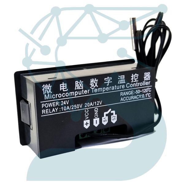 ماژول ترموستات دیجیتال دما 24 ولت مدل W3230 - Image 3