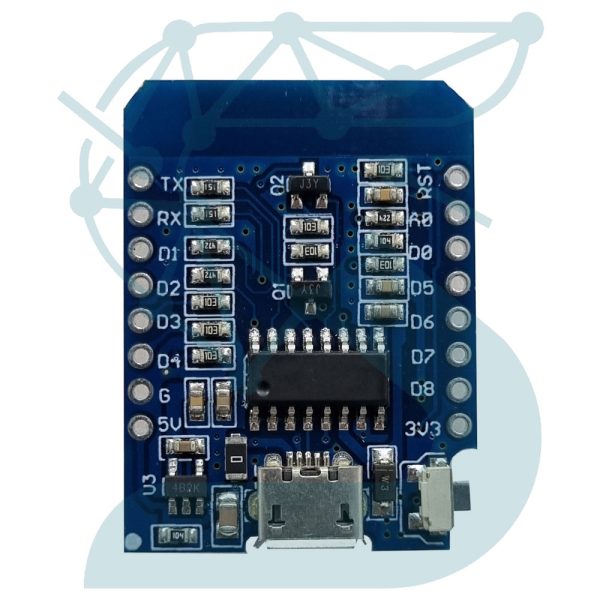 برد توسعه WEMOS D1 MINI  با سوکت MICRO USB - Image 4