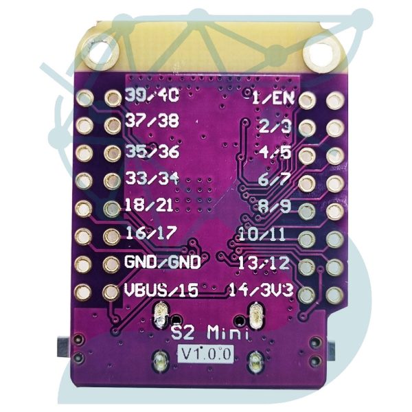 ماژول WEMOS S2 MINI با هسته ESP-S2 - Image 3