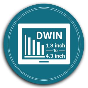 نمایشگرهای DWIN (از 1.3 تا 4.3 اینچ)
