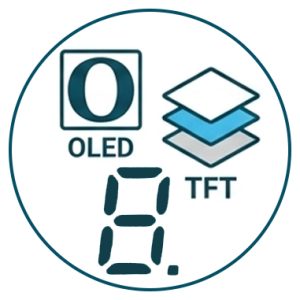 نمایشگرهای OLED و TFT و 7SEG